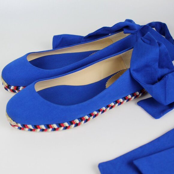 NEW Christian Louboutin Barbaria Espadrilles Flats - Party & Events & Travel - Picture 9 of 16